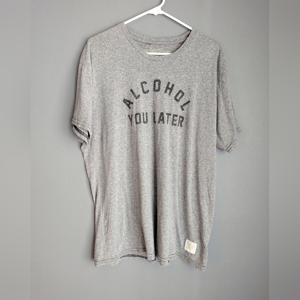 The original retro brand gray t-shirt size XL 24x13x 30